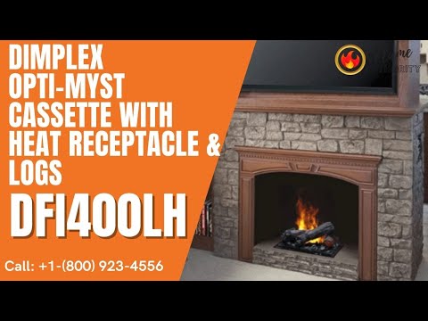 Dimplex Opti-Myst Cassette with Heat Receptacle & Logs