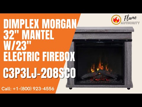 Dimplex Morgan Electric Fireplace Mantel - Charcoal Oak C3P3LJ-208SCO –  Flame Authority