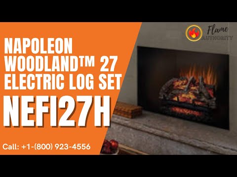 Napoleon Woodland 27 Electric Fireplace Log Set NEFI27H