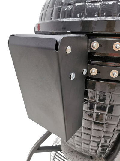 Icon Black Grill 32" Deluxe Elite Kamado Grill CGXR402BDELUXE