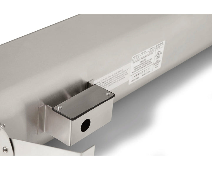 Infratech W-7512 19.5-inch Stainless Steel All-Weather Single Element Heater - 120V