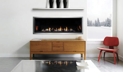 Kingsman 66-inch Zero Clearance Direct Vent Gas Fireplace - ZCVRB60