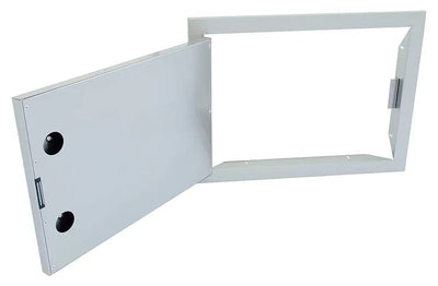 Kokomo Grills 24x17-inch Stainless Steel Reversible Horizontal Access Door - KO-1724H
