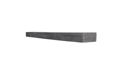 Lexington Hearth Flat Sawn Beam Weathered Grey Fireplace Non-Combustible Mantel