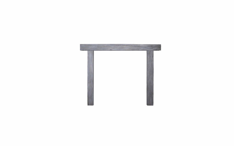 Lexington Hearth Hitching Post Weathered Grey 3 pcs. Non-Combustible Fireplace Mantel