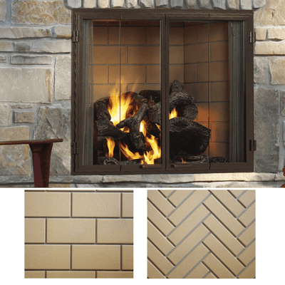 Majestic Castlewood 42" Outdoor Wood-Burning Fireplace ODCASTLEWD-42