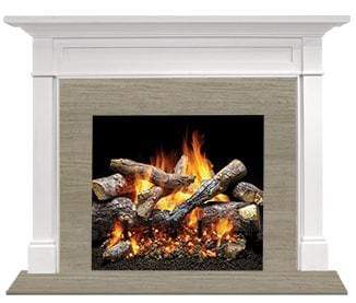 Majestic Roxborough C 53" Primed MDF Flush Wood Mantel AFRHMPC