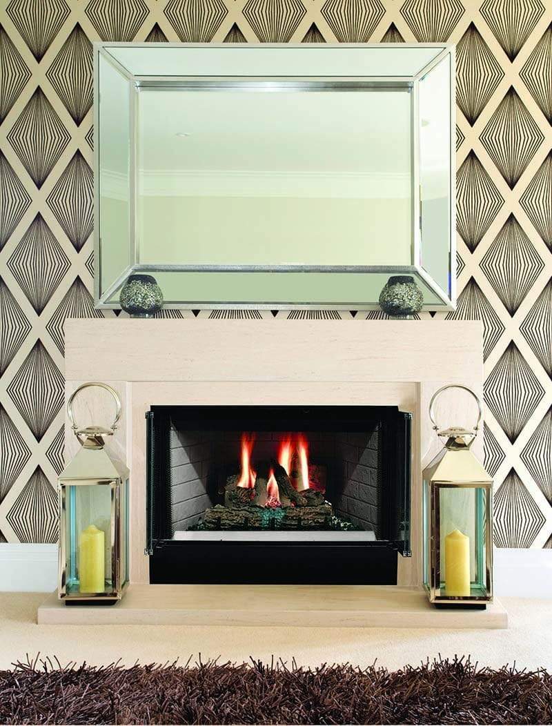 Majestic Sovereign 36" Heat Circulating Wood-Burning Fireplace SA36C