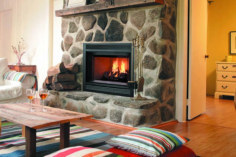 Majestic Sovereign 36" Heat Circulating Wood-Burning Fireplace SA36C