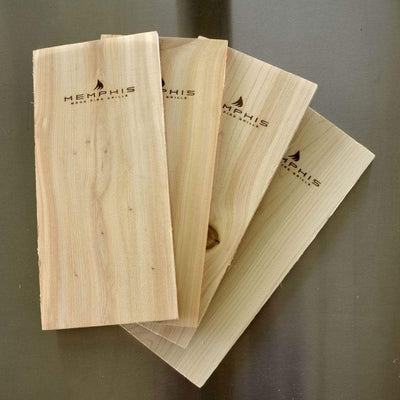 Memphis Grills 4-Pack All-Natural Cedar Wood Planks - MGPLANK