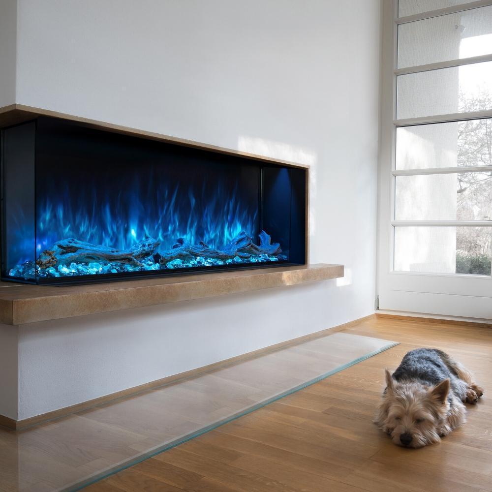 Modern Flames Landscape Pro Multi 96" 3-Sided Electric Fireplace LPM-9616