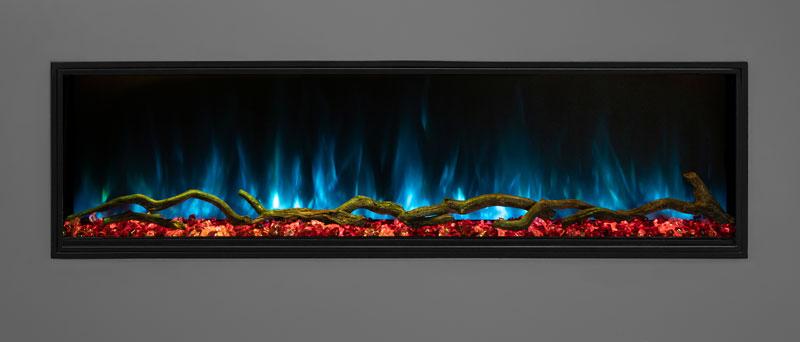 Modern Flames Landscape Pro Slim 96" Built-In Electric Fireplace LPS-9614