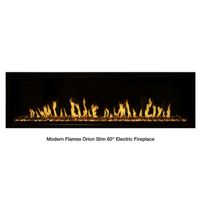 Modern Flames Orion Slim Heliovision Single Sided Electric Fireplace