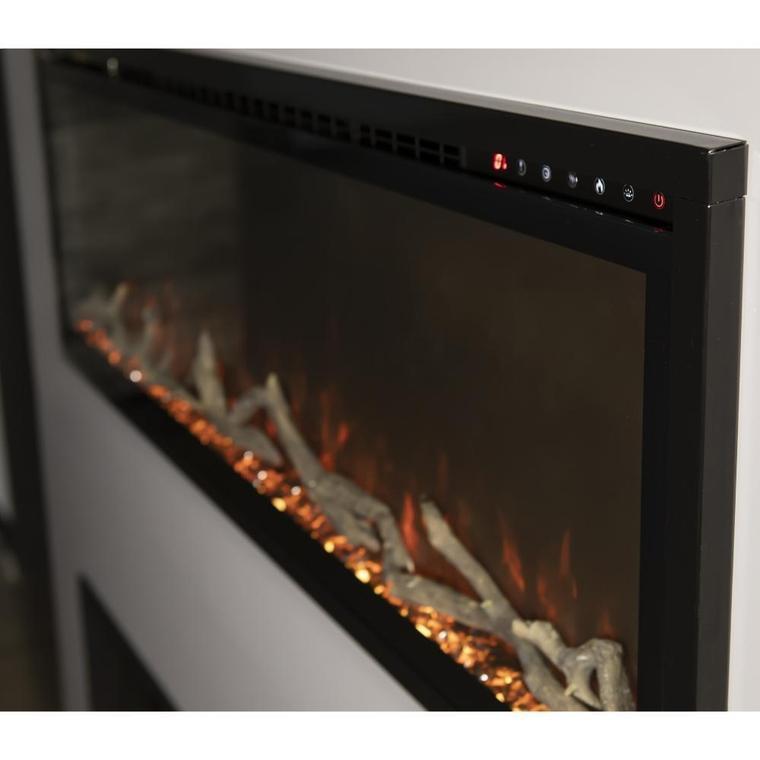 Modern Flames Spectrum Slimline 100" Built-In/Wall Mounted Electric Fireplace SPS-100B