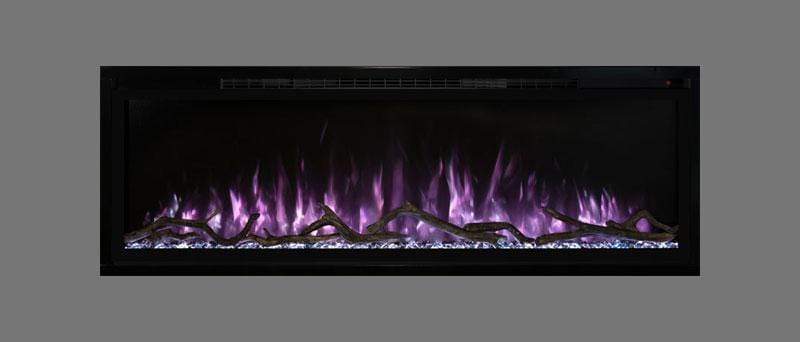 Modern Flames Spectrum Slimline 100" Built-In/Wall Mounted Electric Fireplace SPS-100B