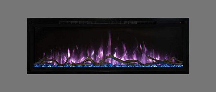 Modern Flames Spectrum Slimline 100" Built-In/Wall Mounted Electric Fireplace SPS-100B