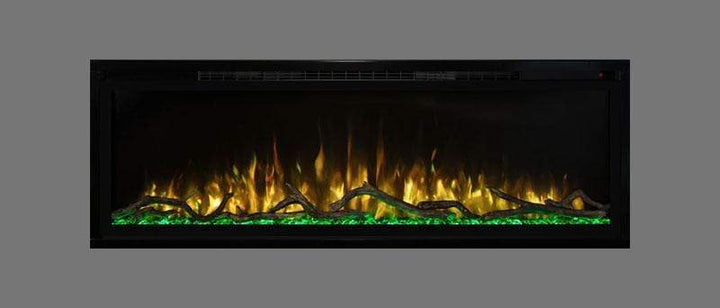 Modern Flames Spectrum Slimline 100" Built-In/Wall Mounted Electric Fireplace SPS-100B