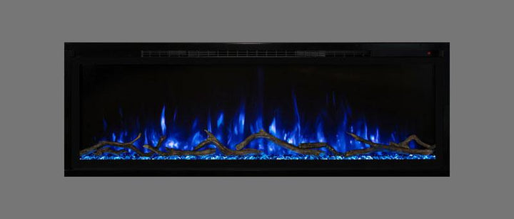 Modern Flames Spectrum Slimline 100" Built-In/Wall Mounted Electric Fireplace SPS-100B