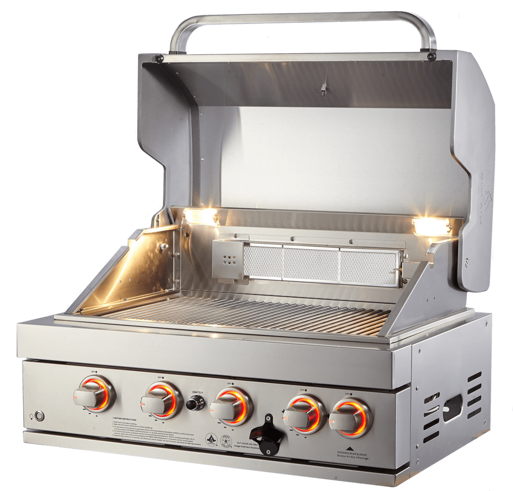Mont Alpi 32" 400 Built-In Grill MABi400