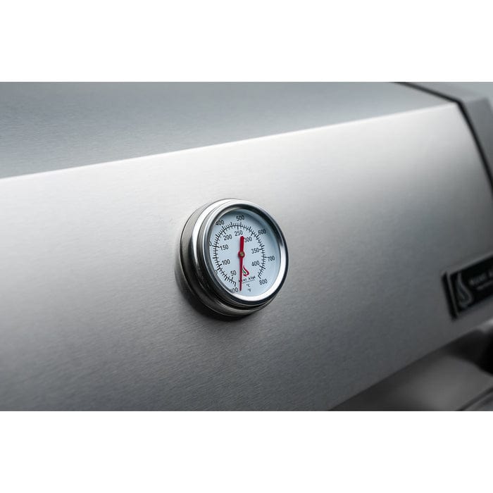 Mont Alpi 400 Deluxe Island Grill with 90 Degree Corners and Fridge Cabinet MAi400-D90FC