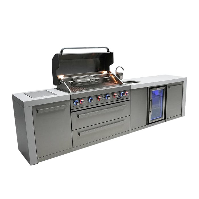 Mont Alpi 805 Deluxe Island Grill with Beverage Center MAi805-DBEV