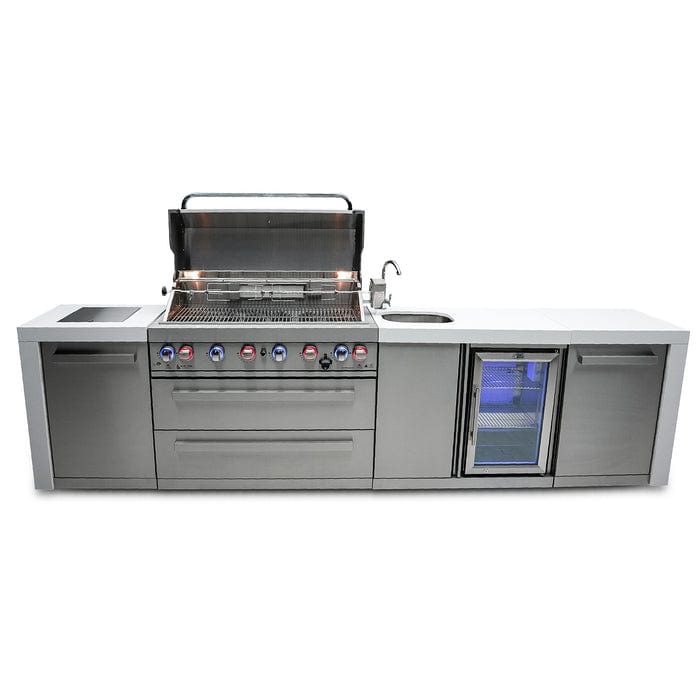 Mont Alpi 805 Deluxe Island Grill with Beverage Center MAi805-DBEV
