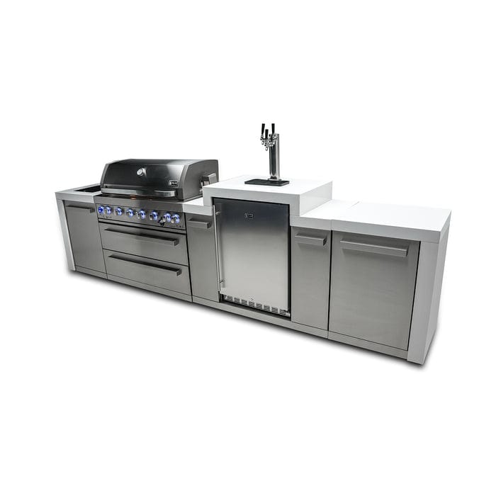 Mont Alpi 805 Deluxe Island Grill with Kegerator MAi805-DKEG