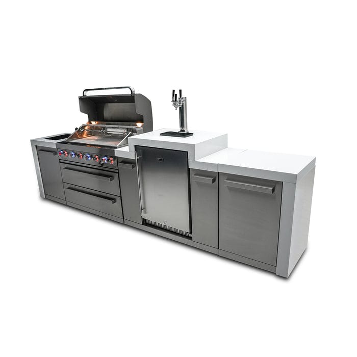 Mont Alpi 805 Deluxe Island Grill with Kegerator MAi805-DKEG