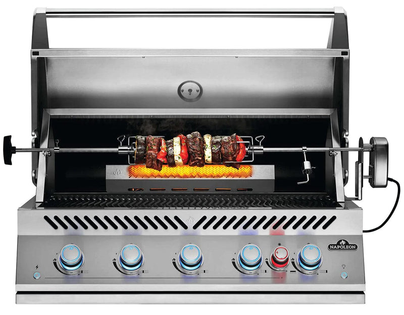 Napoleon 700 Series 38 RB with Infrared Rear Burner Stainless Steel Built-In Gas Grill BIG38RB