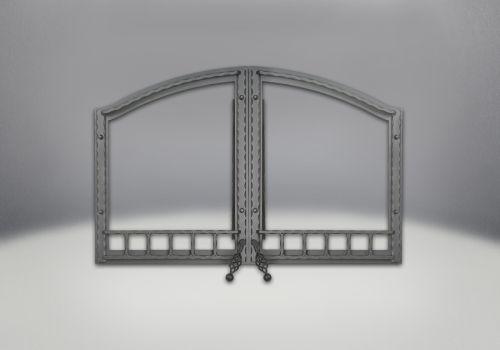 Napoleon Arched Wrought Iron Double Door For High Country™ 6000 H335-1WI