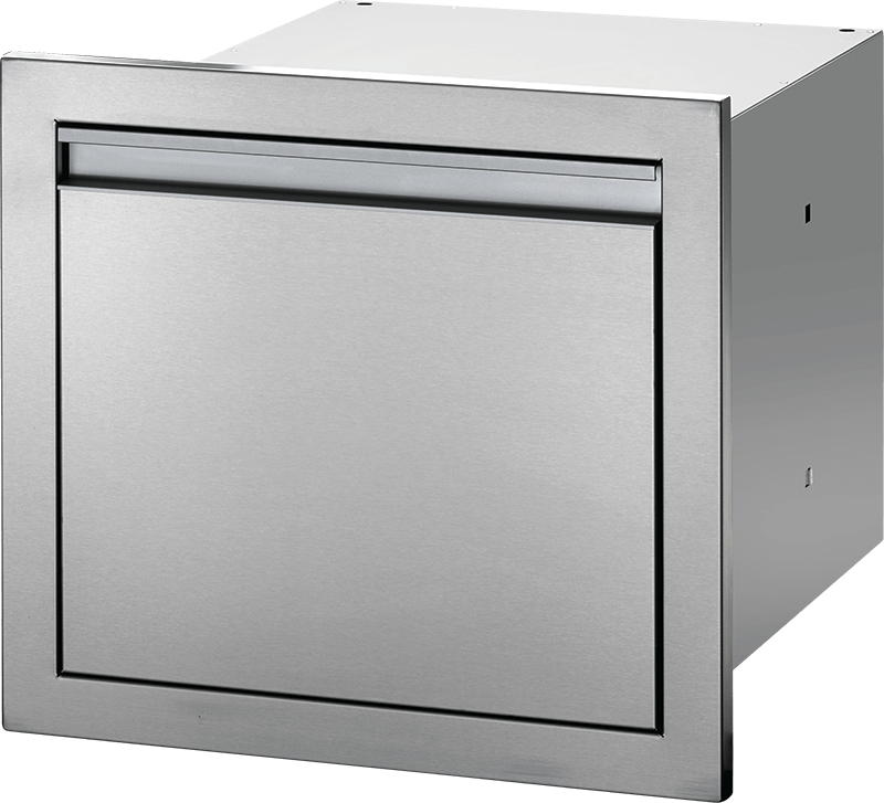 Napoleon Built-In Components 18" X 16" Stainless Steel Large Single Drawer BI-1816-1DR
