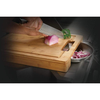 Napoleon Cutting Board with Stainless Steel Bowls 70012