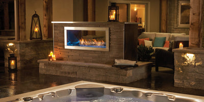 Napoleon Galaxy™ See Through Outdoor Fireplace GSS48STE