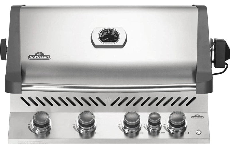 Napoleon Prestige 500 RB Built-In Gas Grill with Infrared Rear Burner BIP500RB