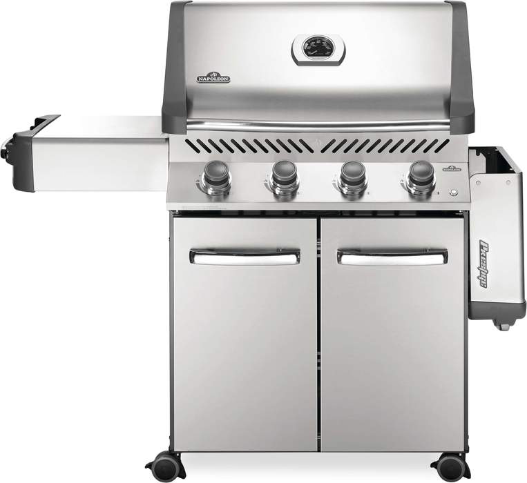 Napoleon Prestige 500 RSIB Stainless Steel Propane Gas Grill w/ Infrared Side & Rear Burners P500RSIBPSS-3