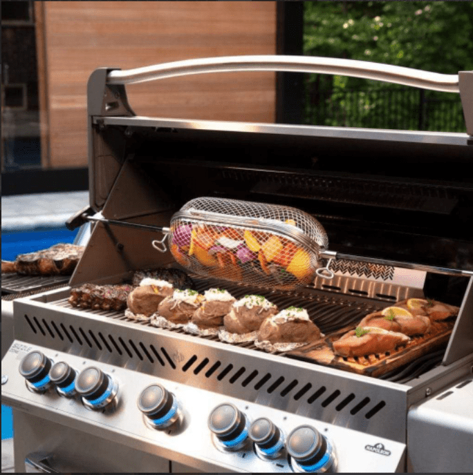 Napoleon Prestige 665 RSIB with Infrared Side and Rear Burners Gas Grill