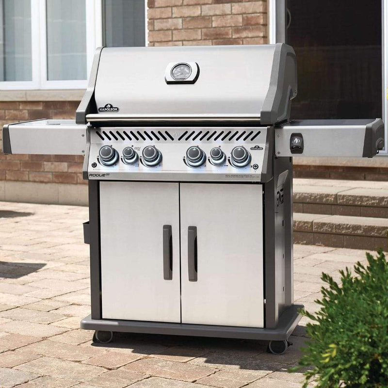 Napoleon Rogue SE 525 RSIB with Infrared Side and Rear Burners Gas Grill RSE525RSIB