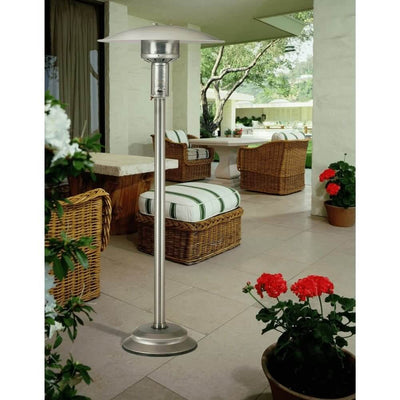Patio Comfort Permanent Post 34-inch Natural Gas Portable Infrared Patio Heater - NPC05 SSPP