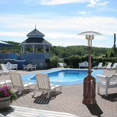 Patio Comfort Vintage 34-inch Liquid Propane Portable Infrared Patio Heater - PC02CAB