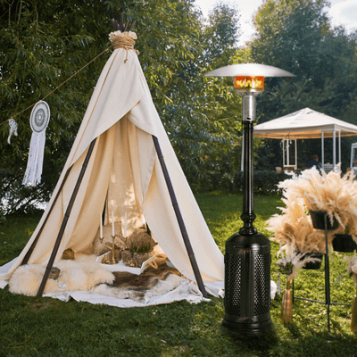 Patio Comfort Vintage 34-inch Liquid Propane Portable Infrared Patio Heater - PC02CAB