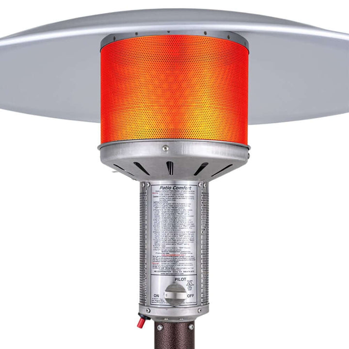 Patio Comfort Vintage 34-inch Liquid Propane Portable Infrared Patio Heater - PC02CAB