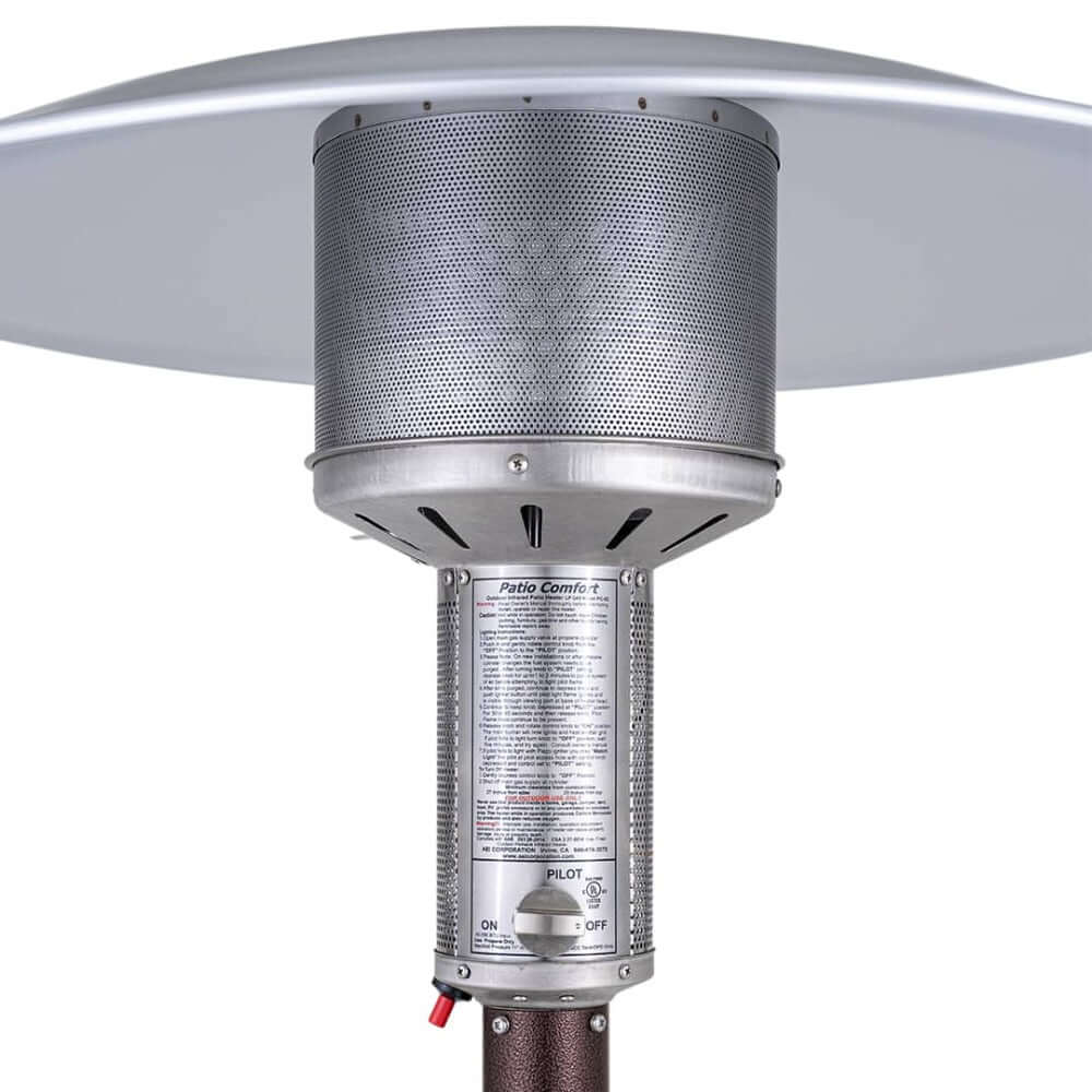 Patio Comfort Vintage 34-inch Liquid Propane Portable Infrared Patio Heater - PC02CAB