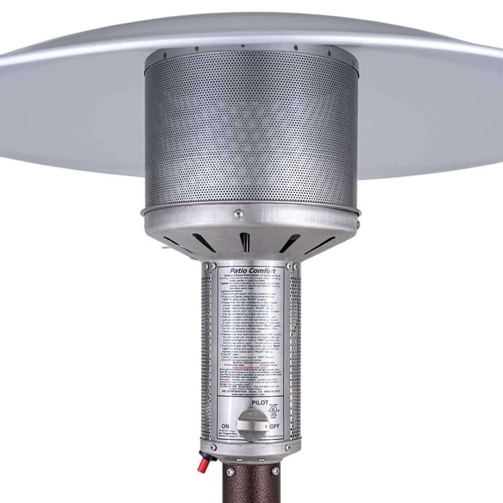 Patio Comfort Vintage 34-inch Liquid Propane Portable Infrared Patio Heater - PC02CAB