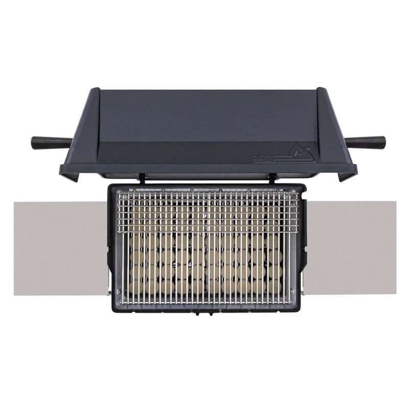 PGS Grills A Series 26-Inch Cast Aluminum Black Gas Grill - A40