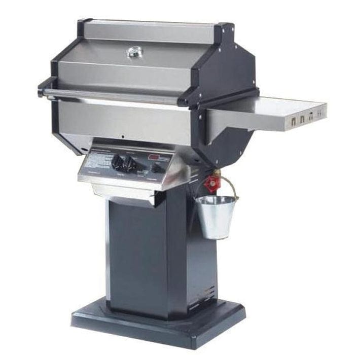 Phoenix Deck/Patio 53" Stainless Steel Freestanding Post Mount Grill SDBOP