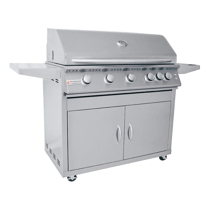 Premier 40" L RCS Freestanding Grill with LED Lights RJC40AL CK