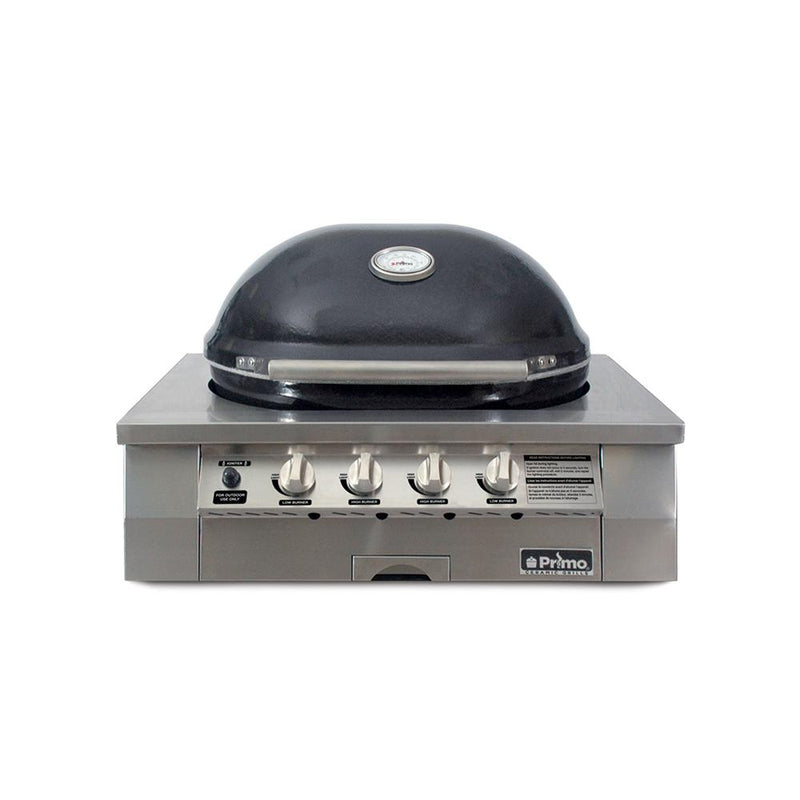 Primo Oval G 420 Ceramic Gas Grill PGGXLH (Head ONLY)