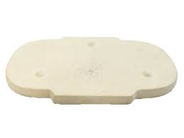 Primo Oval Large Ceramic Refractory Plate Replacement Part PG0177504