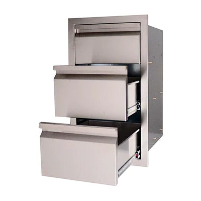 RCS 17-inch Valiant Series Double Access Drawer and Paper Towel Holder VTHC1
