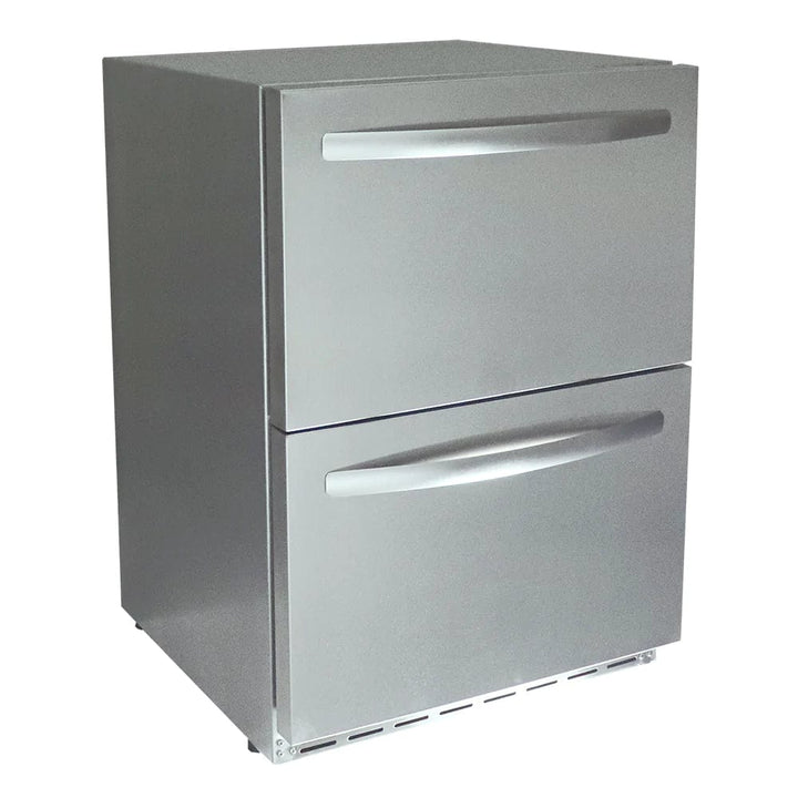 RCS 24-Inch 5.3 Cu. Ft. Outdoor Rated Dual Drawer Refrigerator REFR4